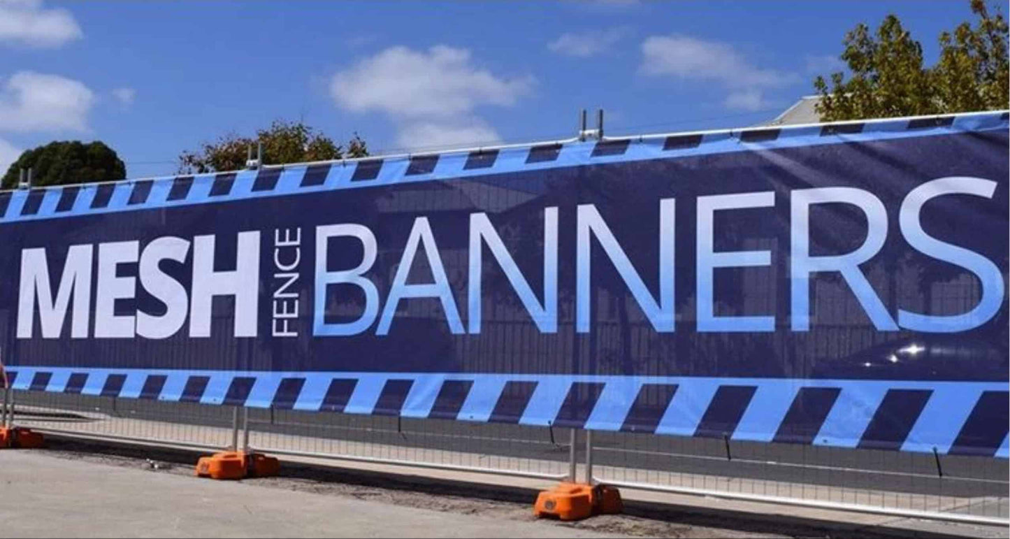 FENCE MESH BANNER / 50m ROLLS