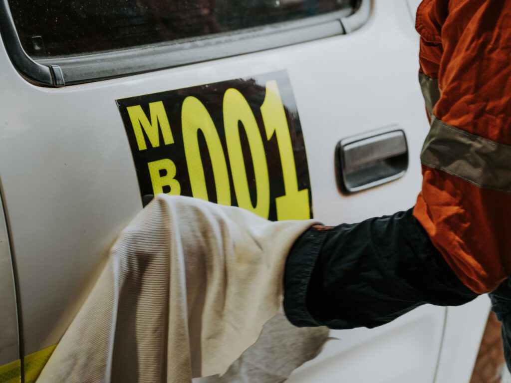 Mining Relective Decals