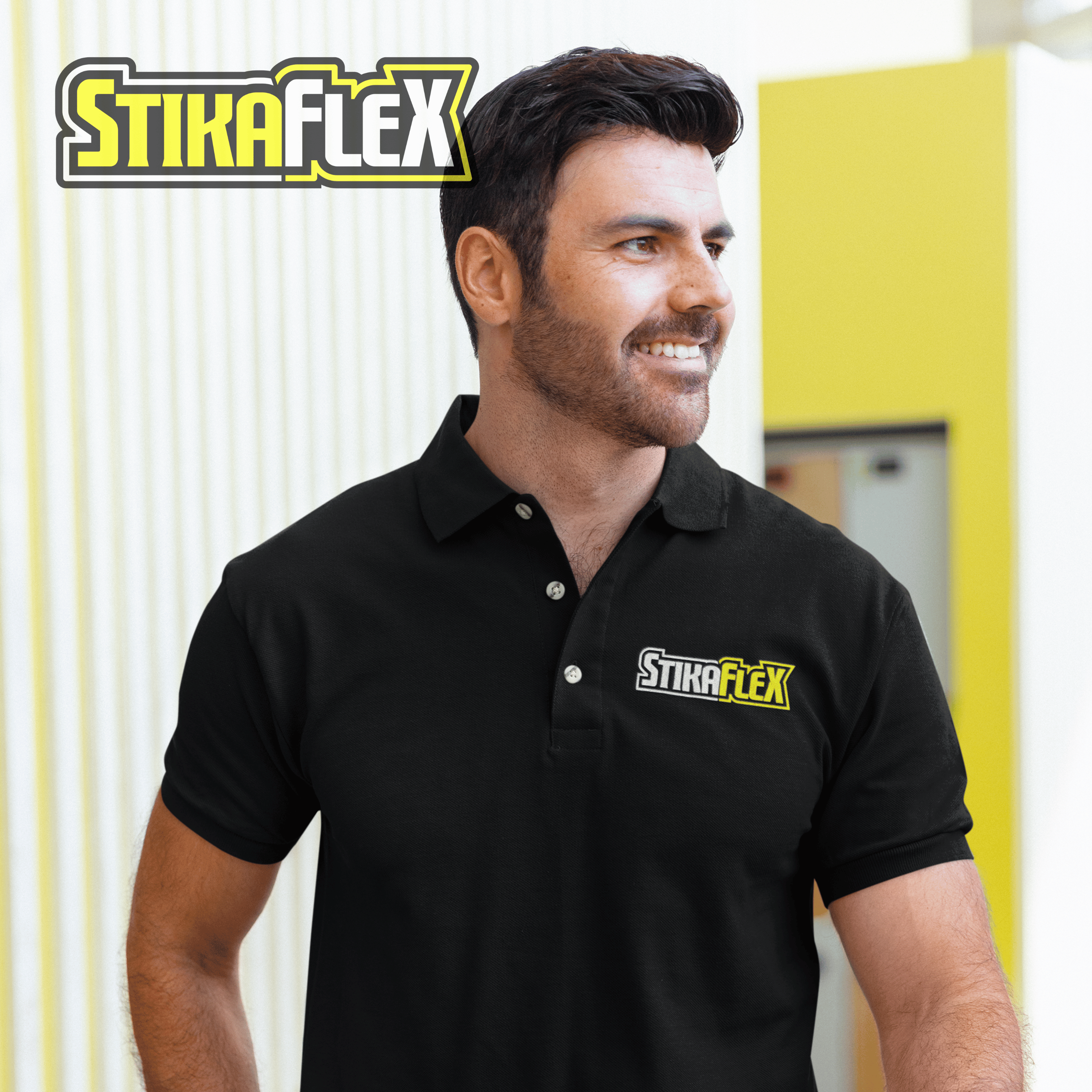 SCREEN PRINTED POLOS – Stikaflex